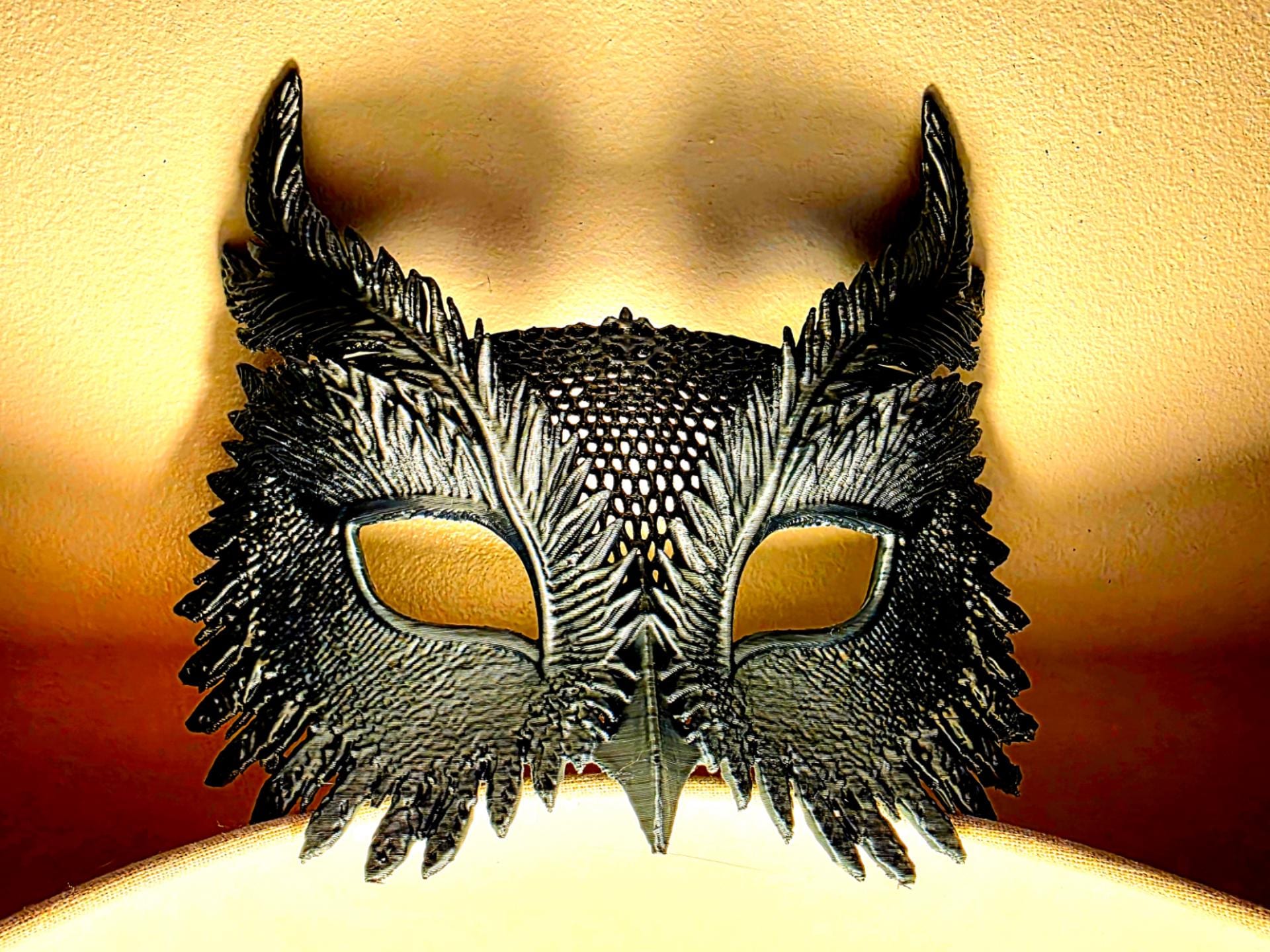 Halloween Owl Mask (Wearable)