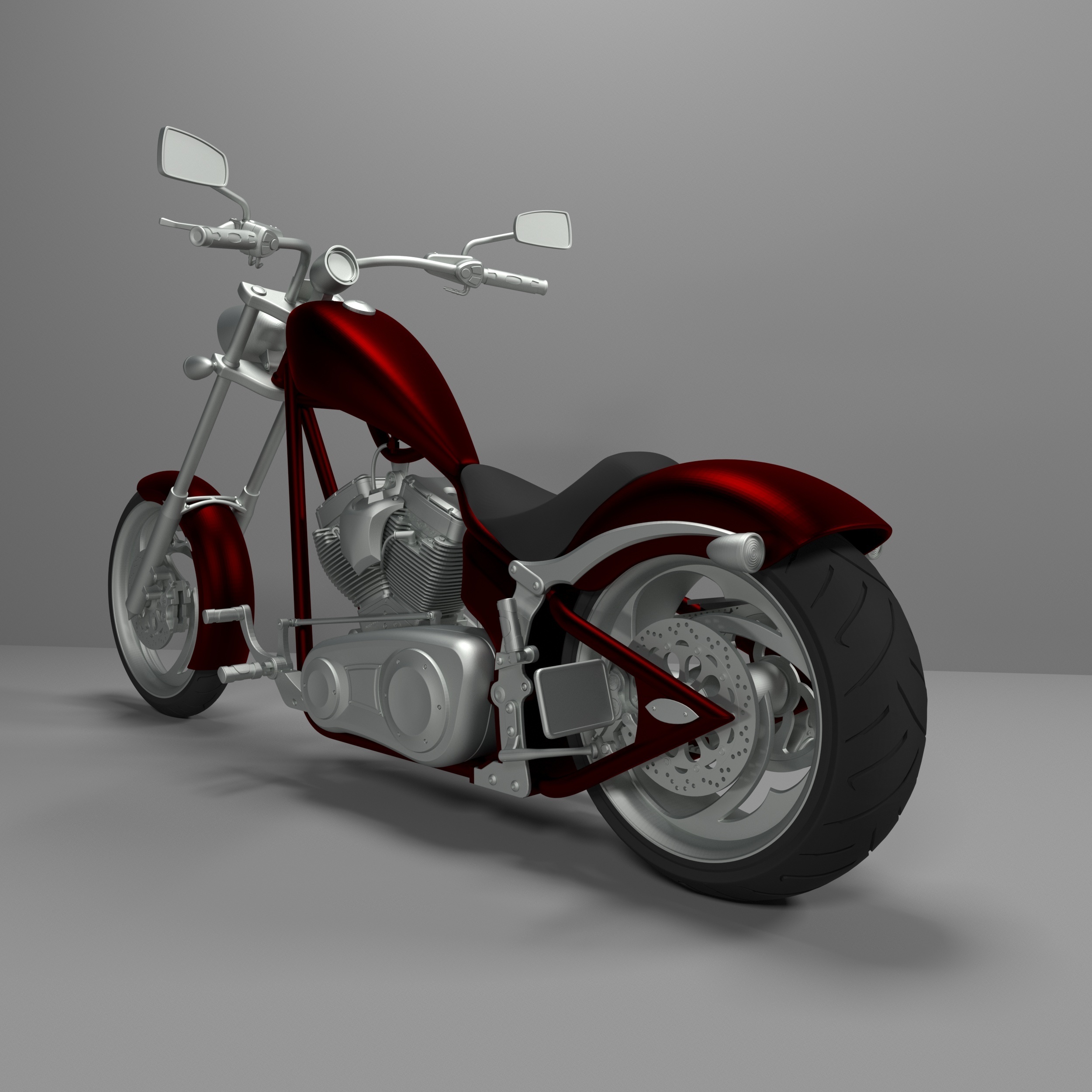 Big Dog K9 Chopper Motorcycle