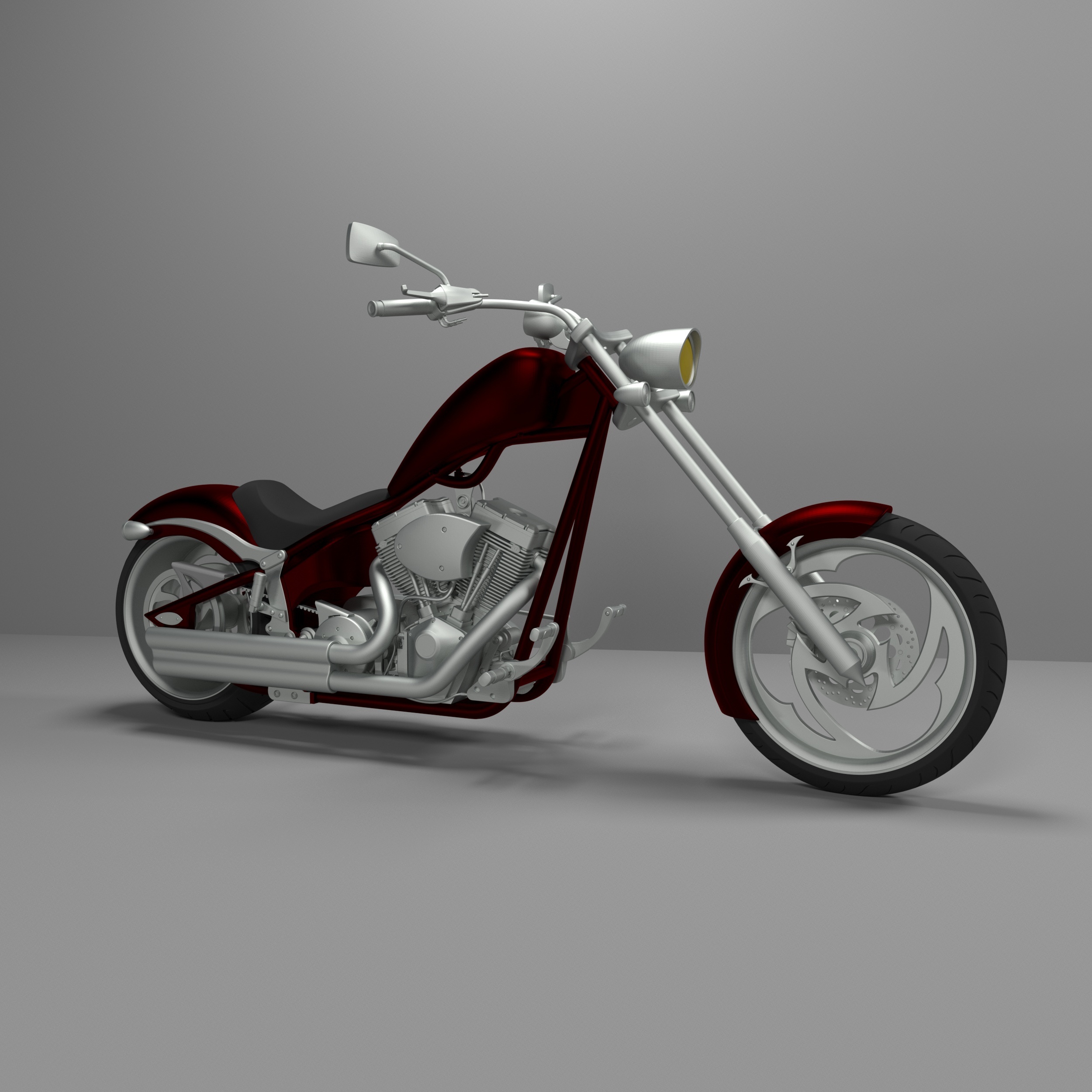 Big Dog K9 Chopper Motorcycle