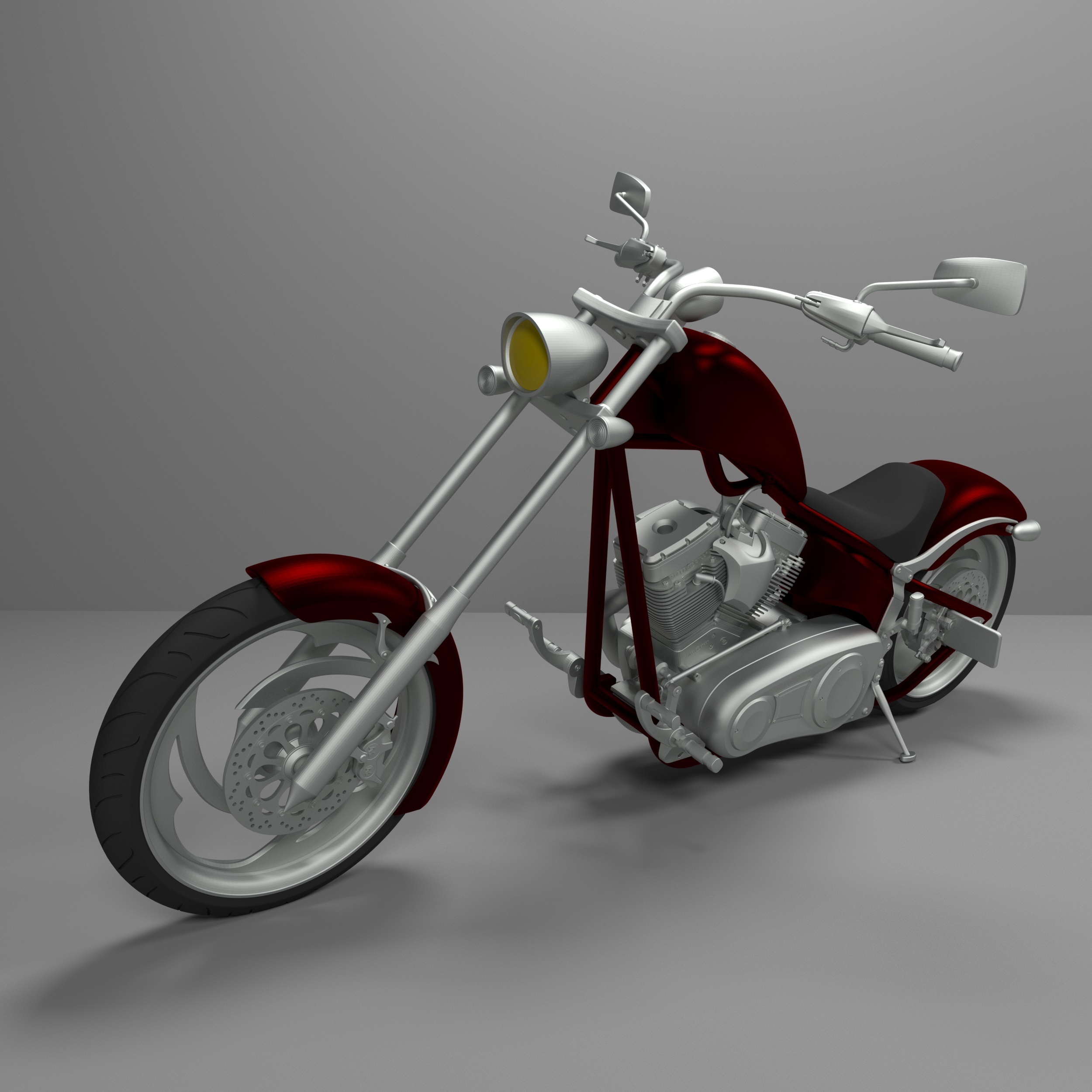 Big Dog K9 Chopper Motorcycle