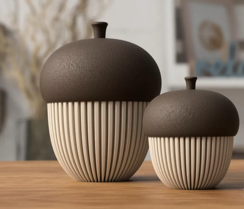 Acorn Container Decoration