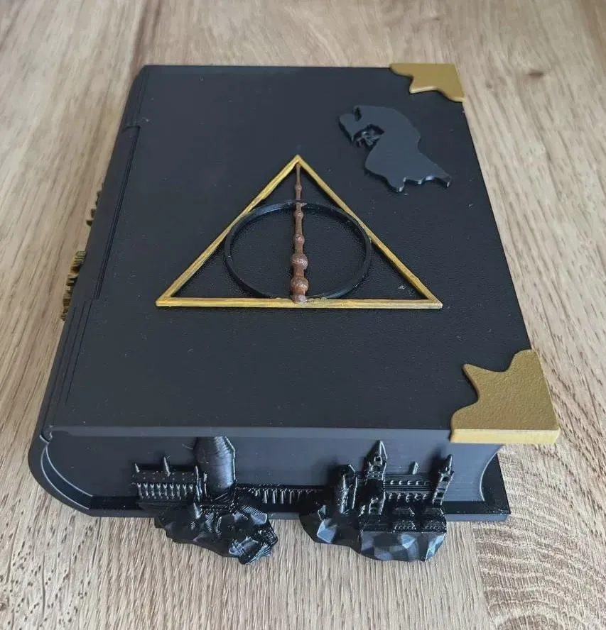 Handmade Magical Relics Box: 3D Fantasy Keepsake Chest