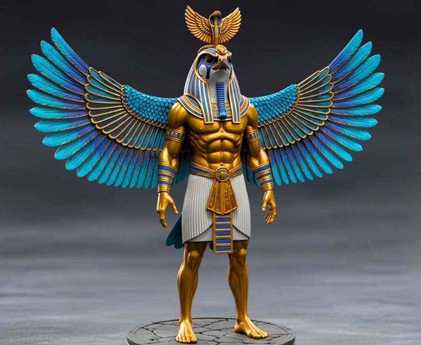Horus Statue – Surreal Figurative Art | Modern Home Decor
